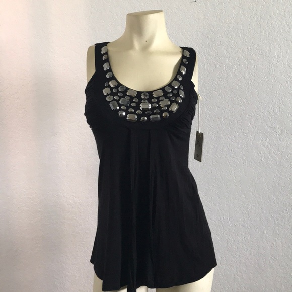 Joie Tops - NEW Joie Embellished Tank Blouse Top S